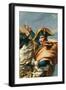 Bonaparte Crossing the Alps-Jacques-Louis David-Framed Giclee Print