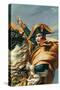 Bonaparte Crossing the Alps-Jacques-Louis David-Stretched Canvas