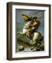 Bonaparte Crossing the Great Saint Bernard Pass, 1801-Jacques-Louis David-Framed Giclee Print