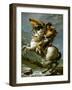 Bonaparte Crossing the Great Saint Bernard Pass, 1801-Jacques-Louis David-Framed Giclee Print