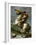 Bonaparte Crossing the Great Saint Bernard Pass, 1801-Jacques-Louis David-Framed Giclee Print