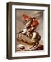 Bonaparte Crossing the St Bernard Pass, May 1800, 1801 Painting by Jacques-Louis David-null-Framed Giclee Print