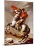 Bonaparte Crossing the St Bernard Pass, May 1800, 1801 Painting by Jacques-Louis David-null-Mounted Giclee Print