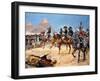 Bonaparte in Egypt, 21st July, 1798, 1911-Richard Caton Woodville II-Framed Giclee Print