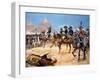 Bonaparte in Egypt, 21st July, 1798, 1911-Richard Caton Woodville II-Framed Giclee Print