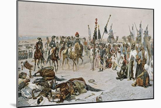 Bonaparte in Egypt-Jean-Baptiste Edouard Detaille-Mounted Giclee Print