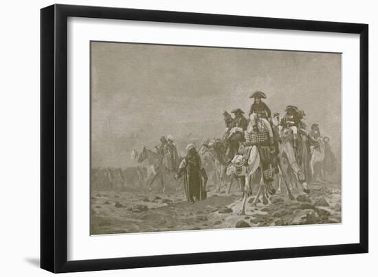 Bonaparte in Egypt-Jean Leon Gerome-Framed Giclee Print