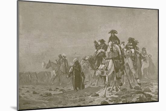Bonaparte in Egypt-Jean Leon Gerome-Mounted Giclee Print