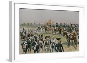 Bonaparte in Italy-null-Framed Giclee Print