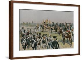 Bonaparte in Italy-null-Framed Giclee Print