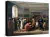 Bonaparte Presents the Sabre to Military Commander of Alexandria, July 1798-François Henri Mulard-Stretched Canvas