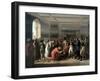 Bonaparte Presents the Sabre to Military Commander of Alexandria, July 1798-François Henri Mulard-Framed Giclee Print