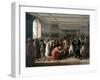 Bonaparte Presents the Sabre to Military Commander of Alexandria, July 1798-François Henri Mulard-Framed Giclee Print