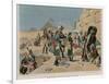 Bonaparte with the Savants in Egypt-Maurice Henri Orange-Framed Giclee Print