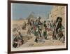 Bonaparte with the Savants in Egypt-Maurice Henri Orange-Framed Giclee Print