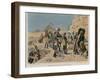 Bonaparte with the Savants in Egypt-Maurice Henri Orange-Framed Giclee Print