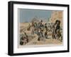Bonaparte with the Savants in Egypt-Maurice Henri Orange-Framed Giclee Print