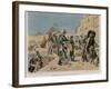 Bonaparte with the Savants in Egypt-Maurice Henri Orange-Framed Giclee Print