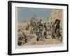 Bonaparte with the Savants in Egypt-Maurice Henri Orange-Framed Giclee Print