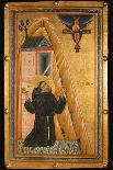 St. Francis Receives the Stigmata, Mid-13th Century (Tempera on Wood)-Bonaventura Berlinghieri-Laminated Giclee Print
