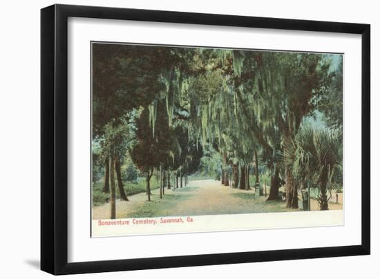 Bonaventure Cemetery, Savannah, Georgia-null-Framed Art Print