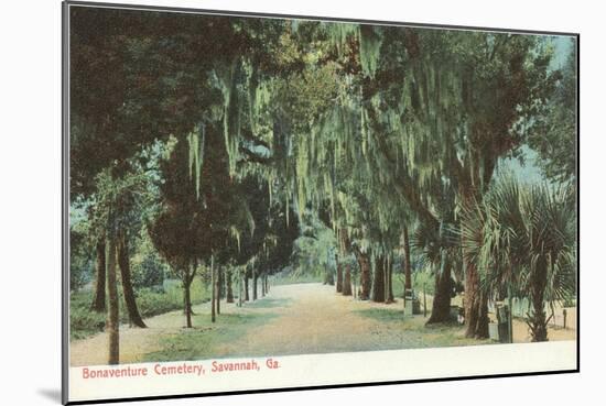 Bonaventure Cemetery, Savannah, Georgia-null-Mounted Art Print