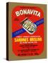 Bonavita Brand Sardines Brisling-null-Stretched Canvas