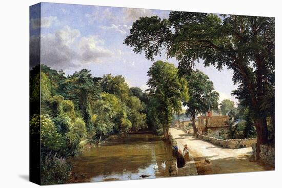 Bonchurch, Isle of Wight, 1859-Jasper Francis Cropsey-Stretched Canvas