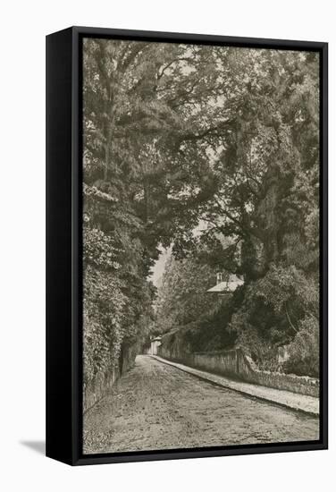 Bonchurch Road, Isle of Wight-null-Framed Stretched Canvas
