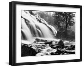 Bond Falls & Rocks-Monte Nagler-Framed Giclee Print