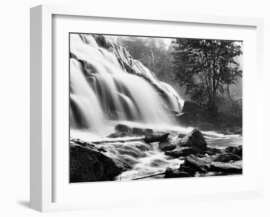 Bond Falls & Rocks-Monte Nagler-Framed Giclee Print