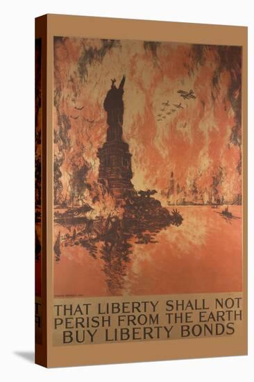 Bond Poster Seeking Loans to Support World War I-null-Stretched Canvas