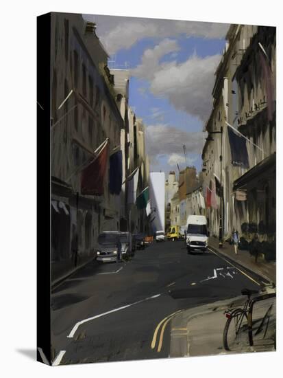 Bond Street, August-Tom Hughes-Stretched Canvas