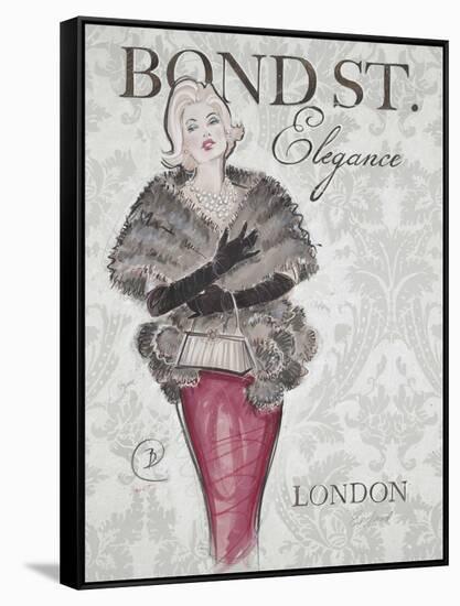 Bond Street Elegance-Chad Barrett-Framed Stretched Canvas