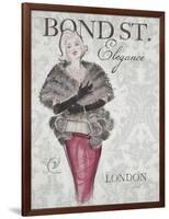 Bond Street Elegance-Chad Barrett-Framed Art Print