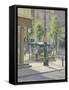 Bond Street Flowerstall-Julian Barrow-Framed Stretched Canvas