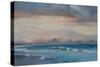 Bondi Beach Australia, 2018 (Oil on Canvas)-Antonia Myatt-Stretched Canvas