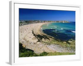 Bondi Beach, One of the City's Southern Ocean Suburbs, Sydney, New South Wales, Australia-Robert Francis-Framed Photographic Print