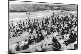 Bondi Beach, Sydney, New South Wales, Australia, C1924-null-Mounted Giclee Print