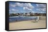 Bondi Beach, Sydney, New South Wales, Australia, Pacific-Mark Mawson-Framed Stretched Canvas