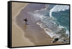 Bondi Beach, Sydney, New South Wales, Australia, Pacific-Mark Mawson-Framed Stretched Canvas