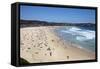 Bondi Beach, Sydney, New South Wales, Australia, Pacific-Mark Mawson-Framed Stretched Canvas