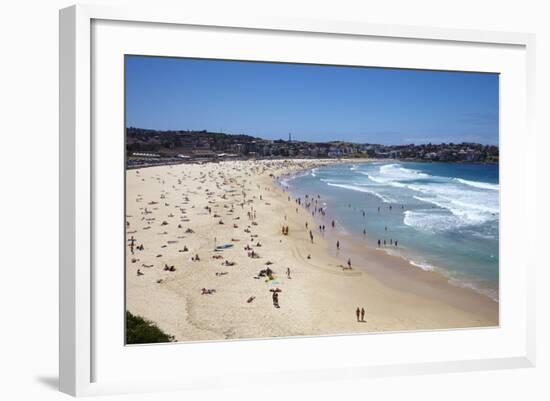 Bondi Beach, Sydney, New South Wales, Australia, Pacific-Mark Mawson-Framed Photographic Print