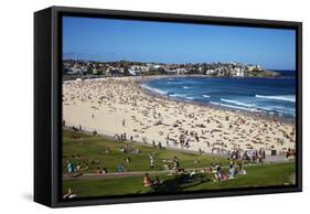 Bondi Beach, Sydney, New South Wales, Australia, Pacific-Mark Mawson-Framed Stretched Canvas