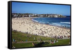 Bondi Beach, Sydney, New South Wales, Australia, Pacific-Mark Mawson-Framed Stretched Canvas