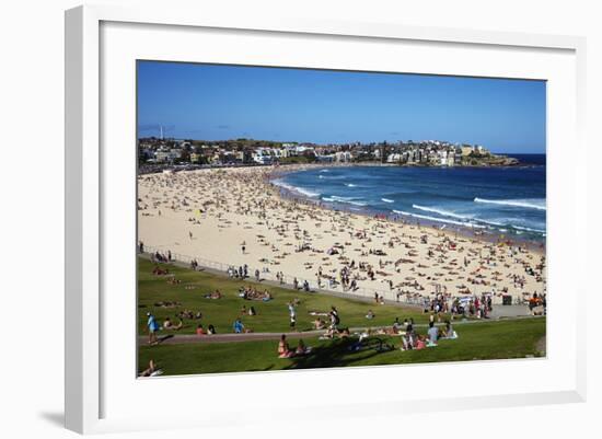 Bondi Beach, Sydney, New South Wales, Australia, Pacific-Mark Mawson-Framed Photographic Print