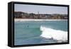 Bondi Beach, Sydney, New South Wales, Australia, Pacific-Mark Mawson-Framed Stretched Canvas