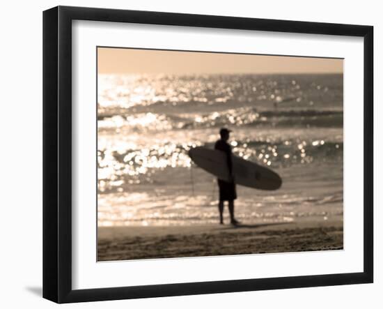 Bondi Beach, Sydney, New South Wales, Australia-Mark Mawson-Framed Photographic Print