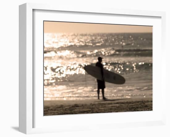 Bondi Beach, Sydney, New South Wales, Australia-Mark Mawson-Framed Photographic Print