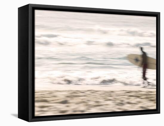 Bondi Beach, Sydney, New South Wales, Australia-Mark Mawson-Framed Stretched Canvas